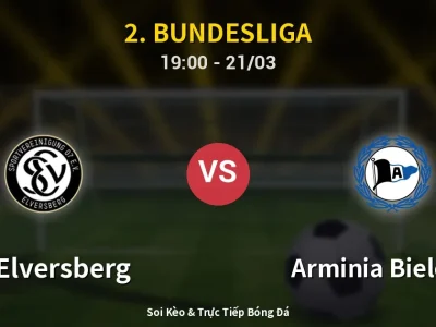 Kết Quả: SV Elversberg 3-1 Arminia Bielefeld – Highlight & Bàn Thắng | 2. Bundesliga