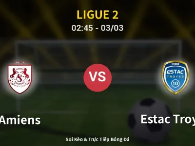 Kết Quả: Amiens 0-2 Estac Troyes – Highlight & Bàn Thắng | Ligue 2
