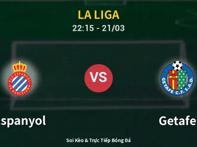 Soi Kèo Espanyol vs Getafe – 22:15 21/03 | Nhận Định, Dự Đoán Tỷ Số