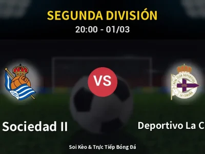 Kết Quả: Real Sociedad II 2-3 Deportivo La Coruna – Highlight & Bàn Thắng | Segunda División