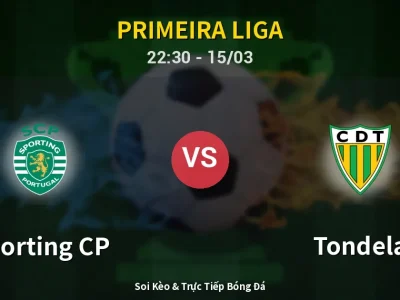 Soi Kèo Sporting CP vs Tondela – 22:30 15/03 | Nhận Định, Dự Đoán Tỷ Số