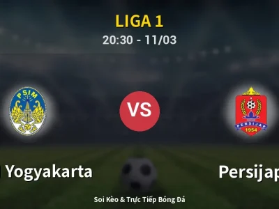 🔴 Trực Tiếp: PSIM Yogyakarta 2-2 Persijap – Link Xem Liga 1 (Full HD)