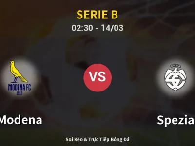 Soi Kèo Modena vs Spezia – 02:30 14/03 | Nhận Định, Dự Đoán Tỷ Số