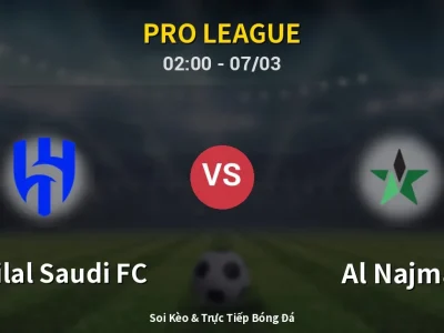 Kết Quả: Al-Hilal Saudi FC 4-0 Al Najma – Highlight & Bàn Thắng | Pro League