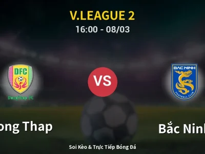 Kết Quả: Dong Thap 0-1 Bắc Ninh – Highlight & Bàn Thắng | V.League 2