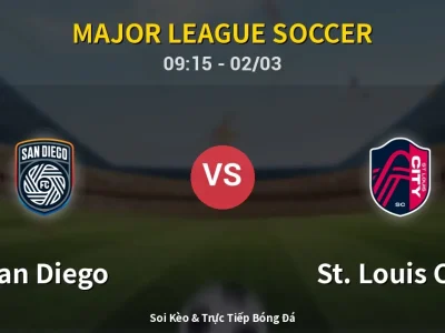 Kết Quả: San Diego 2-0 St. Louis City – Highlight & Bàn Thắng | Major League Soccer