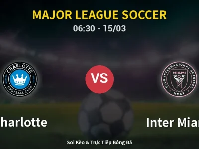 Kết Quả: Charlotte 0-0 Inter Miami – Highlight & Bàn Thắng | Major League Soccer