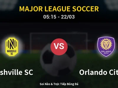 Kết Quả: Nashville SC 5-0 Orlando City SC – Highlight & Bàn Thắng | Major League Soccer