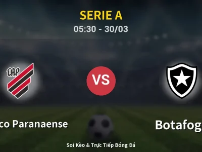 Kết Quả: Atletico Paranaense 4-1 Botafogo – Highlight & Bàn Thắng | Serie A