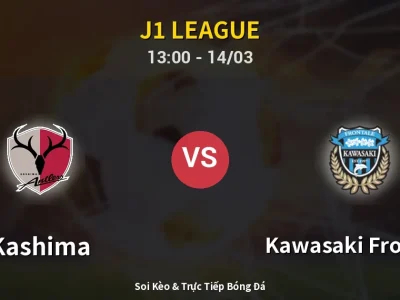 Kết Quả: Kashima 1-0 Kawasaki Frontale – Highlight & Bàn Thắng | J1 League
