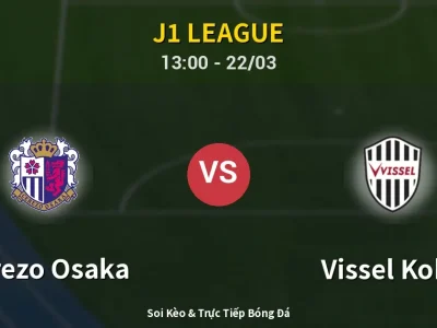 Kết Quả: Cerezo Osaka 1-1 Vissel Kobe – Highlight & Bàn Thắng | J1 League
