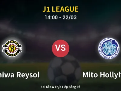 Kết Quả: Kashiwa Reysol 3-0 Mito Hollyhock – Highlight & Bàn Thắng | J1 League