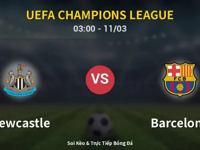 Kết Quả: Newcastle 1-1 Barcelona – Highlight & Bàn Thắng | UEFA Champions League
