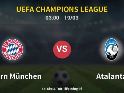 Kết Quả: Bayern München 4-1 Atalanta – Highlight & Bàn Thắng | UEFA Champions League