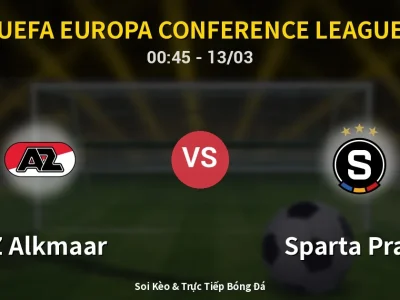 Kết Quả: AZ Alkmaar 2-1 Sparta Praha – Highlight & Bàn Thắng | UEFA Europa Conference League