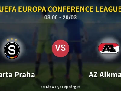 Kết Quả: Sparta Praha 0-4 AZ Alkmaar – Highlight & Bàn Thắng | UEFA Europa Conference League