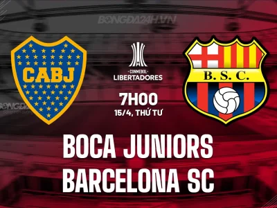 Boca Juniors vs Barcelona SC: Đại chiến Copa Libertadores, liệu đội khách có gây bất ngờ?