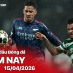 Bùng Nổ Đêm Nay 15/04: Arsenal Đại Chiến Sporting, Bayern Munich Thách Thức Real Madrid - Xem Ở Đâu? 1