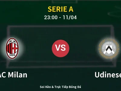 Soi Kèo AC Milan vs Udinese – 23:00 11/04 | Nhận Định, Dự Đoán Tỷ Số