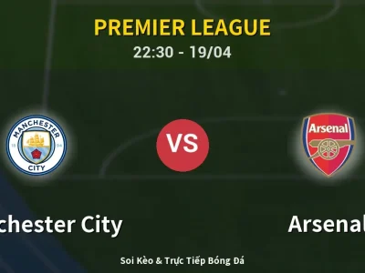 Soi Kèo Manchester City vs Arsenal – 22:30 19/04 | Nhận Định, Dự Đoán Tỷ Số