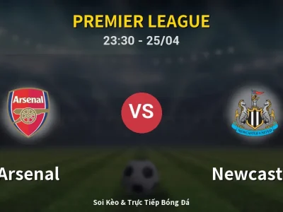 Soi Kèo Arsenal vs Newcastle – 23:30 25/04 | Nhận Định, Dự Đoán Tỷ Số