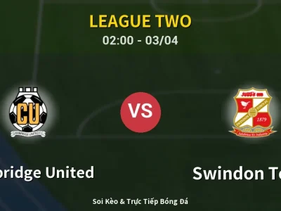 Kết Quả: Cambridge United 1-1 Swindon Town – Highlight & Bàn Thắng | League Two