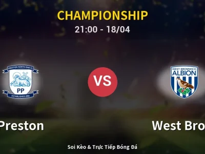 Soi Kèo Preston vs West Brom – 21:00 18/04 | Nhận Định, Dự Đoán Tỷ Số