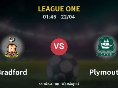 Kết Quả: Bradford 1-1 Plymouth – Highlight & Bàn Thắng | League One