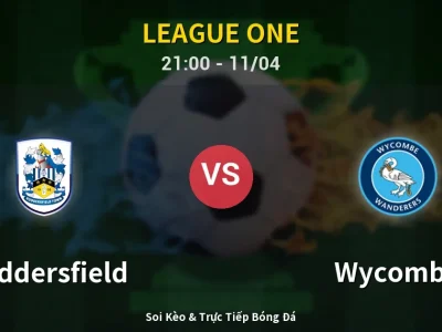 Soi Kèo Huddersfield vs Wycombe – 21:00 11/04 | Nhận Định, Dự Đoán Tỷ Số