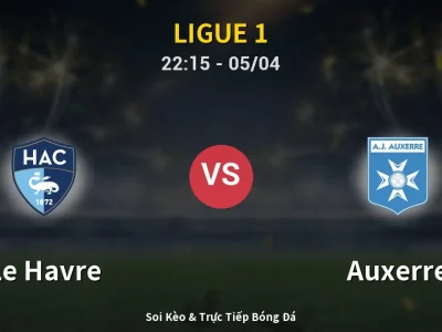 Soi Kèo Le Havre vs Auxerre – 22:15 05/04 | Nhận Định, Dự Đoán Tỷ Số