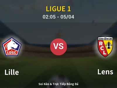 Kết Quả: Lille 3-0 Lens – Highlight & Bàn Thắng | Ligue 1