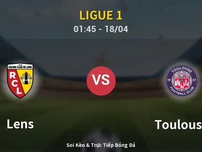 Kết Quả: Lens 3-2 Toulouse – Highlight & Bàn Thắng | Ligue 1