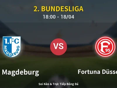 Soi Kèo 1. FC Magdeburg vs Fortuna Düsseldorf – 18:00 18/04 | Nhận Định, Dự Đoán Tỷ Số
