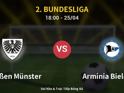 Soi Kèo Preußen Münster vs Arminia Bielefeld – 18:00 25/04 | Nhận Định, Dự Đoán Tỷ Số