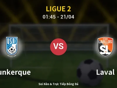 Kết Quả: Dunkerque 0-2 Laval – Highlight & Bàn Thắng | Ligue 2