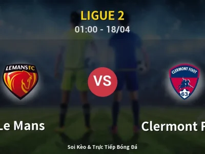 Kết Quả: Le Mans 1-0 Clermont Foot – Highlight & Bàn Thắng | Ligue 2
