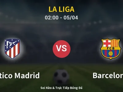 Kết Quả: Atletico Madrid 1-2 Barcelona – Highlight & Bàn Thắng | La Liga