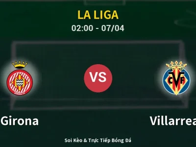 Kết Quả: Girona 1-0 Villarreal – Highlight & Bàn Thắng | La Liga