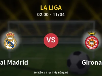 Soi Kèo Real Madrid vs Girona – 02:00 11/04 | Nhận Định, Dự Đoán Tỷ Số