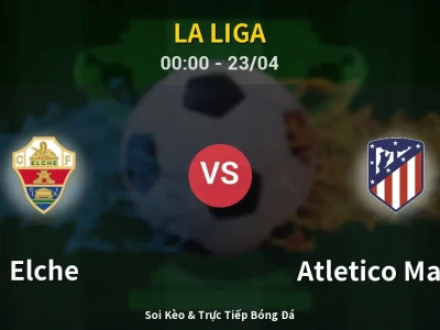 Kết Quả: Elche 3-2 Atletico Madrid – Highlight & Bàn Thắng | La Liga
