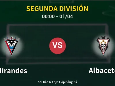 Kết Quả: Mirandes 1-1 Albacete – Highlight & Bàn Thắng | Segunda División