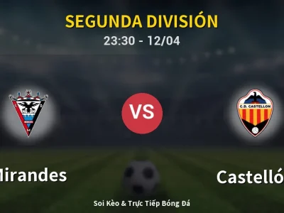 Soi Kèo Mirandes vs Castellón – 23:30 12/04 | Nhận Định, Dự Đoán Tỷ Số