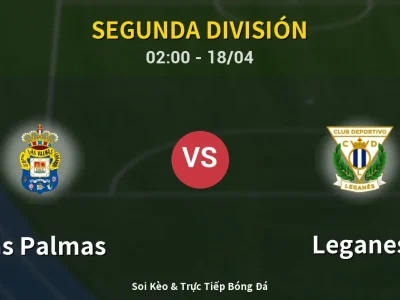 Kết Quả: Las Palmas 2-0 Leganes – Highlight & Bàn Thắng | Segunda División