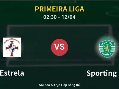 Kết Quả: Estrela 0-1 Sporting CP – Highlight & Bàn Thắng | Primeira Liga