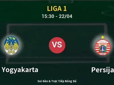 Kết Quả: PSIM Yogyakarta 1-1 Persija – Highlight & Bàn Thắng | Liga 1