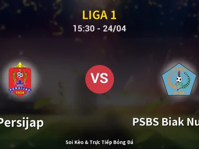 Kết Quả: Persijap 2-0 PSBS Biak Numfor – Highlight & Bàn Thắng | Liga 1