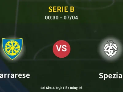 Kết Quả: Carrarese 3-1 Spezia – Highlight & Bàn Thắng | Serie B