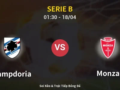 Kết Quả: Sampdoria 0-3 Monza – Highlight & Bàn Thắng | Serie B