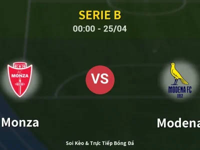 Kết Quả: Monza 1-0 Modena – Highlight & Bàn Thắng | Serie B