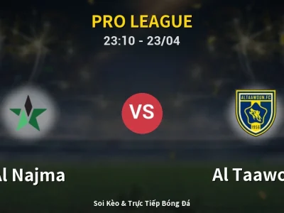 Soi Kèo Al Najma vs Al Taawon – 23:10 23/04 | Nhận Định, Dự Đoán Tỷ Số